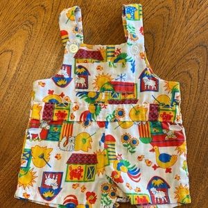 Vintage summer overalls